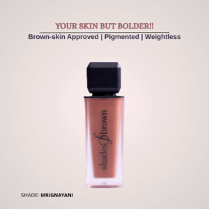 Mrignayani – Orange Coral Brown