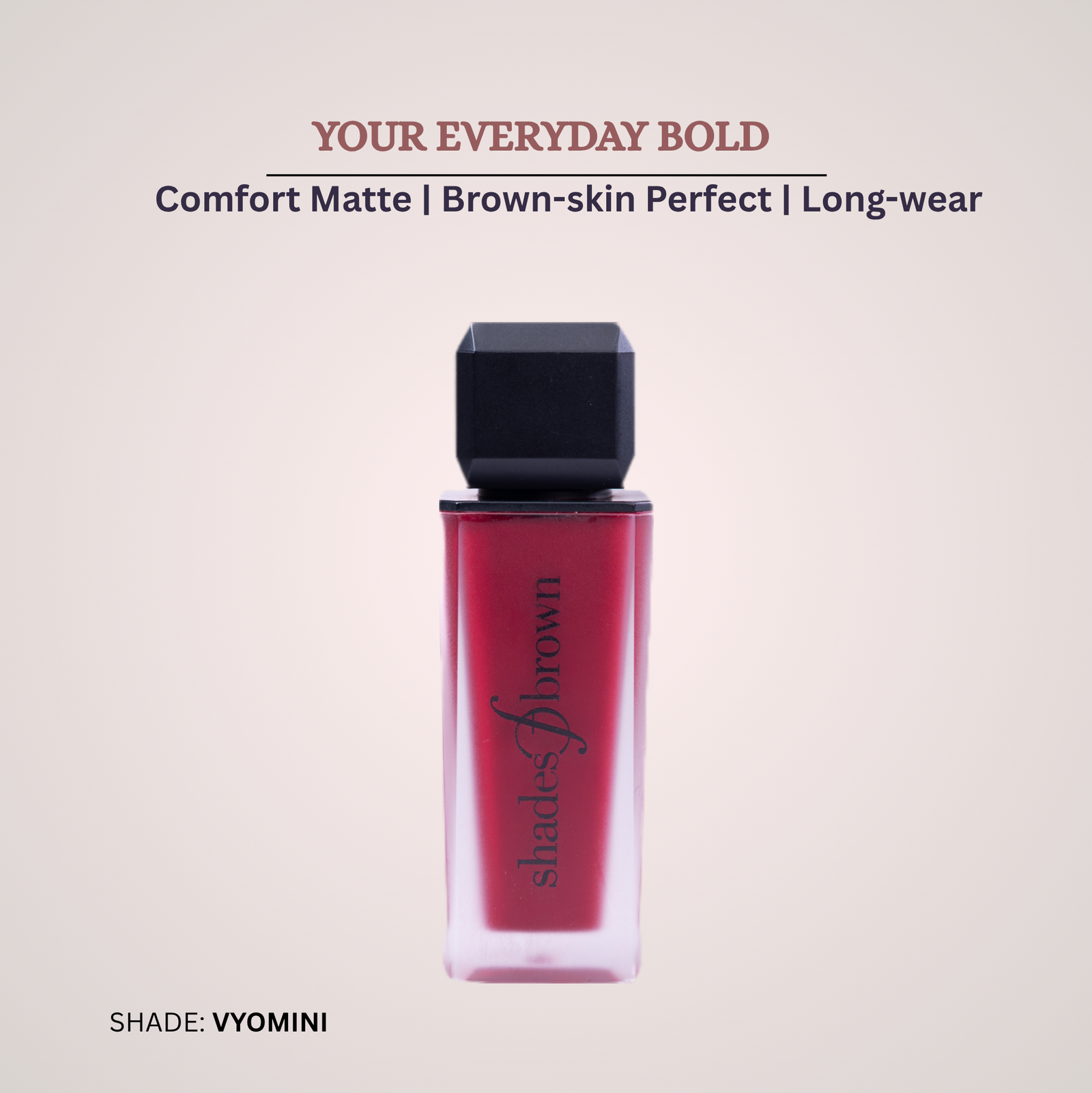 Vyomini – Garnet Red